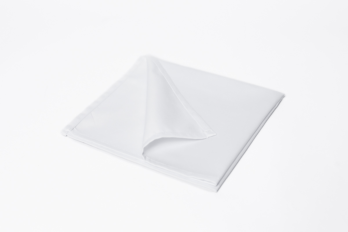 Napkin, 45 x 45 cm
80% polyester / 20% cotton
Weight: 225gsm